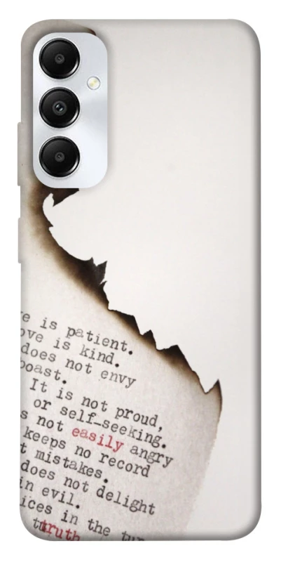 Чохол на Samsung Galaxy A05s Вірші фото 1 з 1