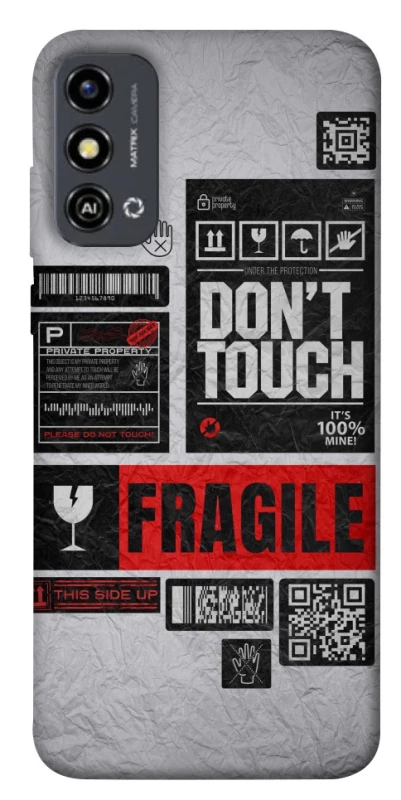 Чохол на ZTE Blade A53 Don't touch фото 1 з 1