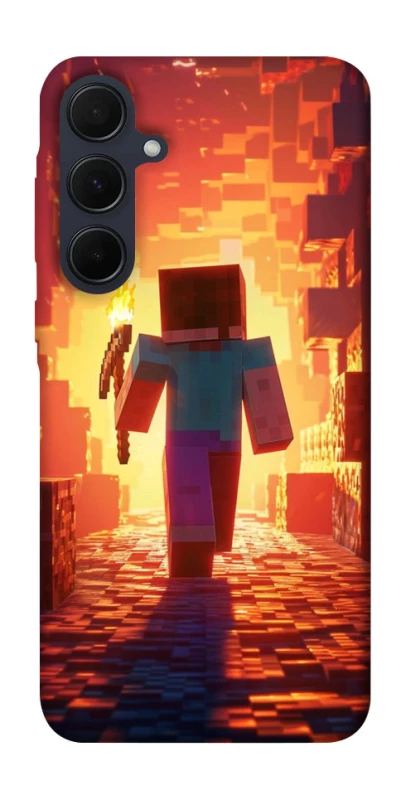 Чехол на Samsung Galaxy A55 Minecraft adventure фото 1 из 1