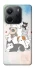 Чохол на Xiaomi Redmi Note 14 4G (Int. version) Funny Pets ver.2 фото 1 з 1