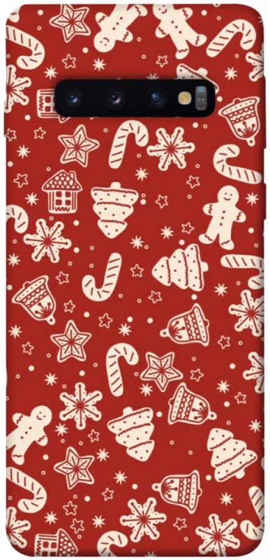 Чехол на Samsung Galaxy S10 Новогодний v3 фото 1 из 1