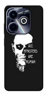 Чохол на Infinix Hot 40i All Monsters are Human фото 1 з 1