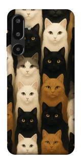 Чехол на Samsung Galaxy F16 Colorful Cat Collage фото 1 Чехол на Samsung Galaxy F16 Colorful Cat Collage фото 1 из 1