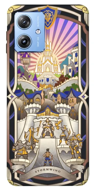 Чехол на Motorola Moto G84 WOW forever stormwind фото 1 из 1