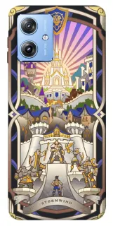 Чехол на Motorola Moto G84 WOW forever stormwind фото 1 из 1