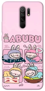 Чохол на Xiaomi Redmi 9 Labubu Dreams Collage фото 1 з 1