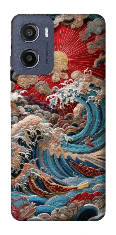 Чохол на Motorola Moto E15 Japa wave ver.2 фото 1 з 1