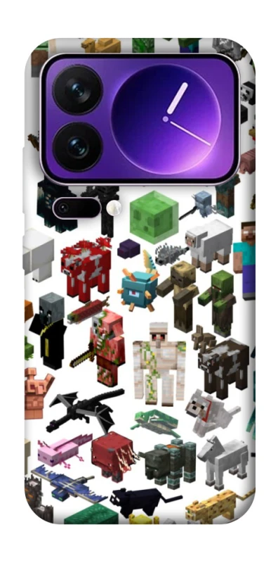 Чохол на Xiaomi 17 Pro Max Minecraft v4 фото 1 з 1