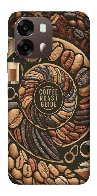 Чехол на Oppo A6 Coffee roast guide фото 2 из 2