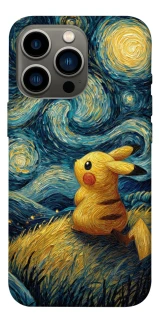 Чехол на Apple iPhone 13 Pro (6.1") Pikachu and Van Gogh фото 1 из 1