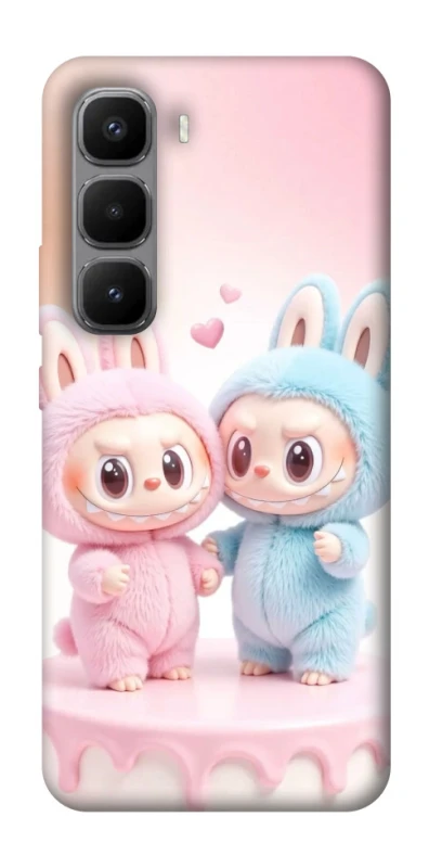 Чохол на Infinix Hot 60 Pro+ Labubu Twins фото 1 з 1