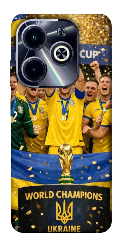 Чехол на Infinix Hot 40i UA-Football ver.5 фото 1 из 1