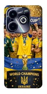 Чохол на Infinix Hot 40i UA-Football ver.5 фото 1 з 1