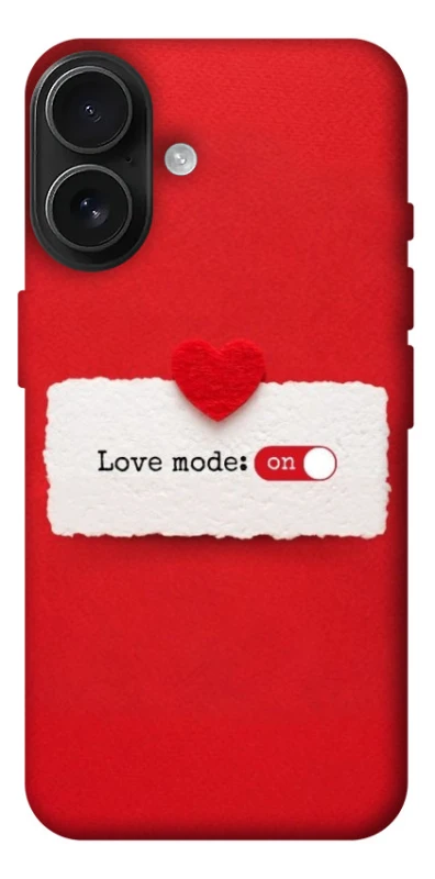 Чохол на Apple iPhone 17 (6.3") Love Mode ON фото 1 з 1