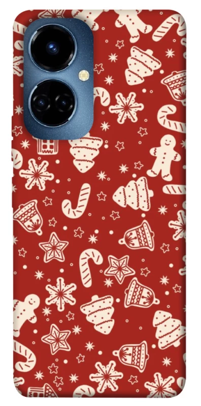 Чохол на TECNO Camon 19 Новорічний v3 фото 1 з 1