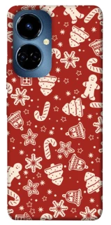 Чохол на TECNO Camon 19 Новорічний v3 фото 1 з 1