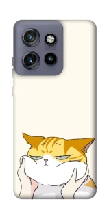 Чехол на Motorola Edge 50 Neo Cat bun фото 1 из 1