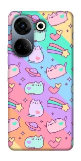 Чехол на TECNO Camon 20 Pro (CK7n) Cat Cute фото 1 из 1