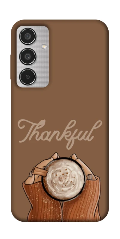 Чохол на Samsung Galaxy M35 Thankful coffee фото 1 з 1