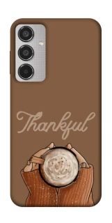 Чохол на Samsung Galaxy M35 Thankful coffee фото 1 з 1