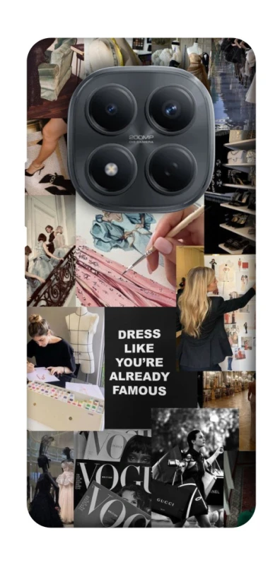 Чохол на Xiaomi Redmi Note 15 Pro 4G Fashion collage ver.11 фото 1 з 1
