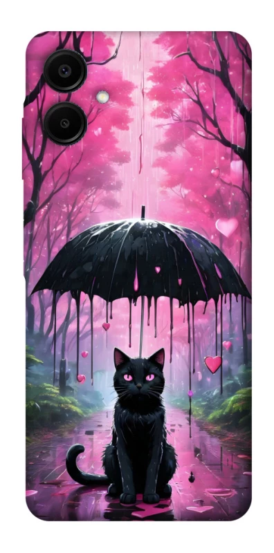 Чохол на Samsung Galaxy A06 Black cat фото 1 з 1