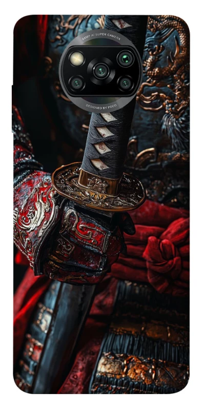 Чехол на Xiaomi Poco X3 NFC / Poco X3 Pro samurai фото 1 из 1