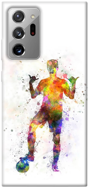 Чехол на Samsung Galaxy Note 20 Ultra Football Player v3 фото 1 из 1