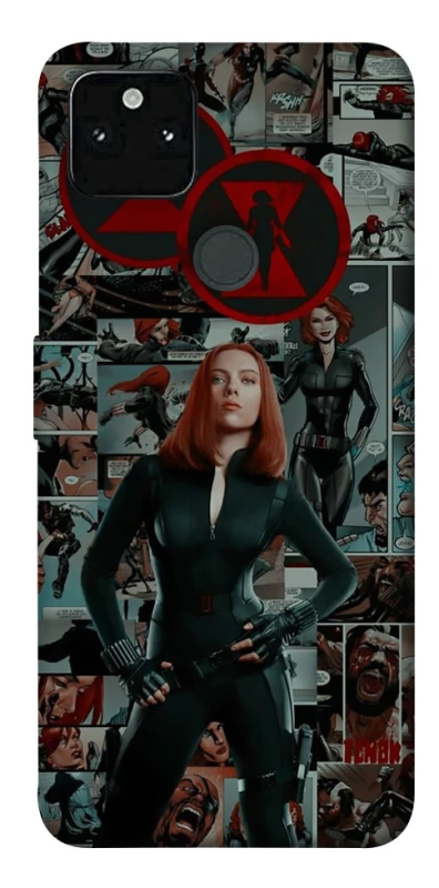 Чохол на Google Pixel 5A Black Widow фото 1 з 1
