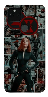 Чохол на Google Pixel 5A Black Widow фото 1 з 1