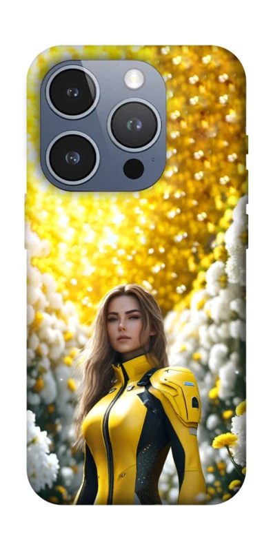 Чохол на Apple iPhone 16 Pro Cyber space girl ver.2 фото 1 з 1