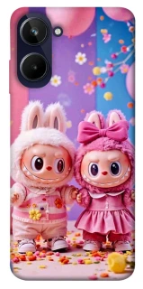 Чехол на Realme 10 4G Labubu twins ver.2 фото 1 из 1