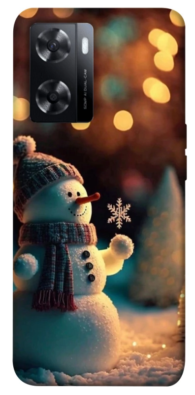 Чехол на Oppo A77s Новогодний v46 фото 1 из 1