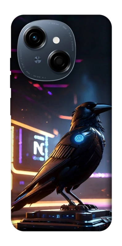 Чехол на TECNO Spark Go 1 Cyber Raven фото 1 из 1