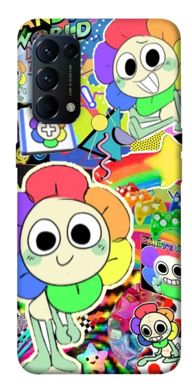 Чохол на Oppo Reno 5 4G Dandy world collage фото 1 з 1