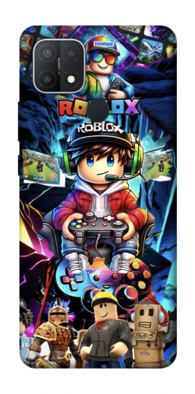 Чохол на Oppo A15s / A15 Roblox collage ver.4 фото 1 з 1