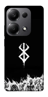 Чохол на Xiaomi Redmi Note 13 Pro 4G Berserk skeletons фото 1 з 1