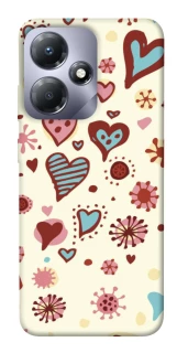 Чехол на Infinix Hot 30i Pretty hearts фото 1 из 1