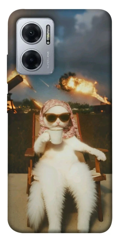 Чохол на Xiaomi Redmi Note 11E Exploding Kittens ver.1 фото 1 з 1