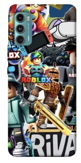 Чехол на Motorola Moto G60 Roblox collage ver.1 фото 1 из 1