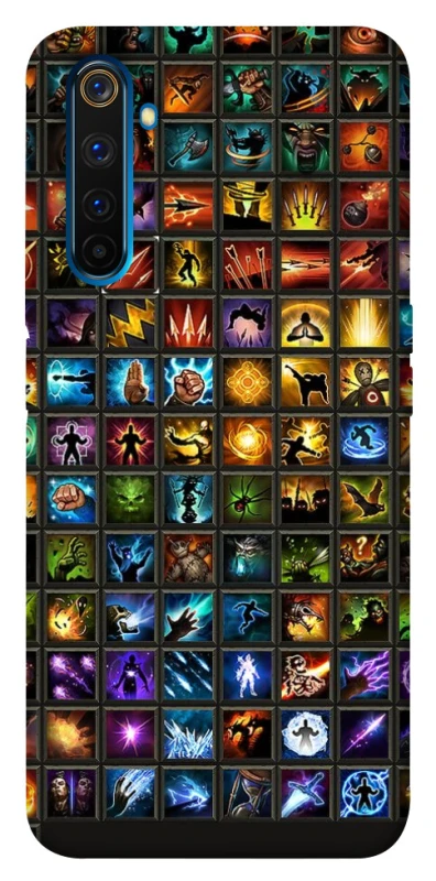 Чехол на Realme 6 Pro Abilities menu ver.3 фото 1 из 1