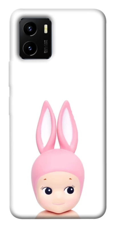 Чохол на Vivo Y15s Minimal Bunny Peek фото 1 з 1