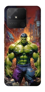 Чохол на Realme Narzo 50A Hulk фото 1 з 1