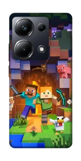 Чохол на Xiaomi Poco M6 Pro 4G Minecraft game фото 1 з 1