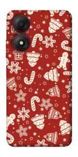 Чохол на ZTE Blade A34 4G Новорічний v3 фото 1 з 1