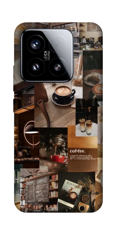 Чехол на Xiaomi 15 Coffee collage ver.2 фото 1 из 1