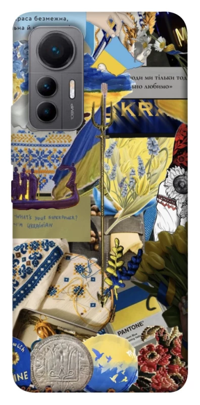 Чохол на Xiaomi 12 Lite Ukraine style ver.7 фото 1 з 1