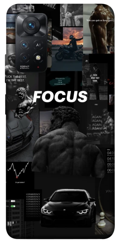 Чохол на Xiaomi Redmi Note 12 Pro 4G Focus ver.1 фото 1 з 1