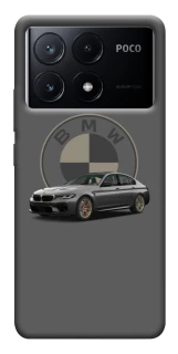 Чехол на Xiaomi Poco X6 BMW grey v2 фото 1 из 1