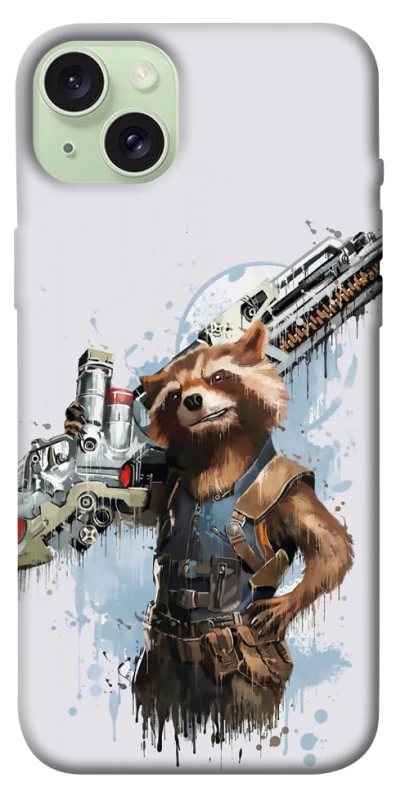 Чехол на Apple iPhone 15 Plus (6.7") Rocket Raccoon фото 1 из 1